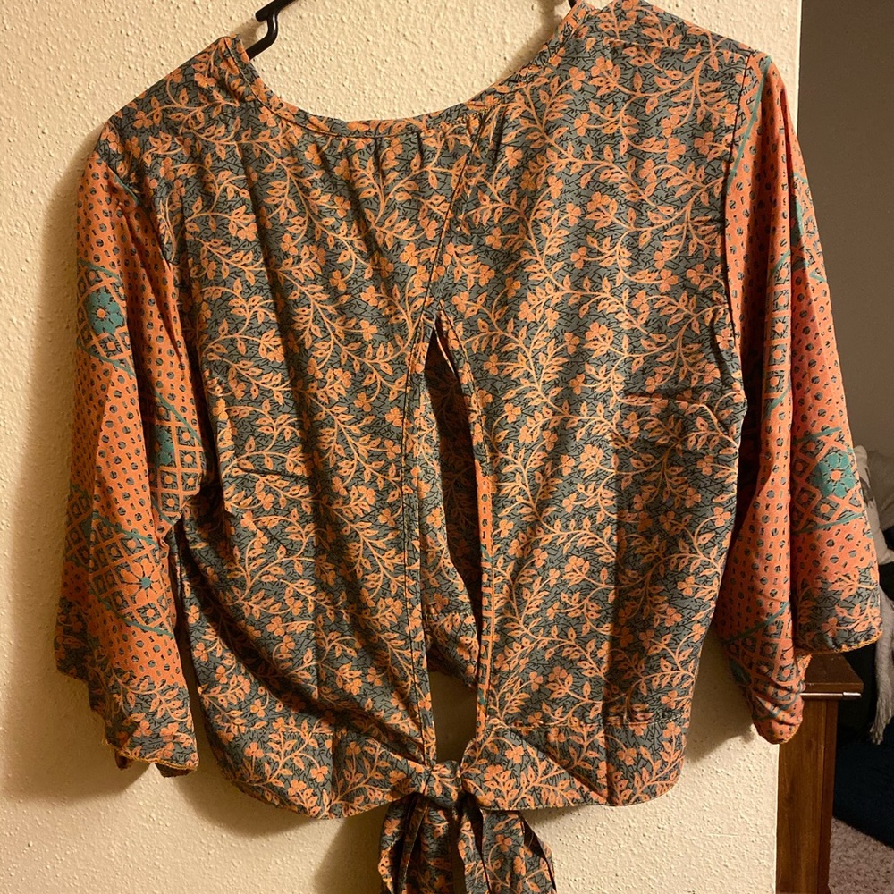 Tie Around Crop Top